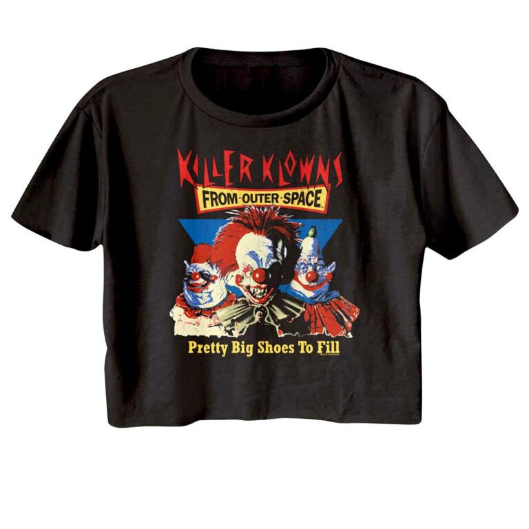 Killer Klowns Pretty Big Shoes to Fill Women’s Crop Top