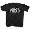 Kiss Faded Vintage Logo Kids T Shirt