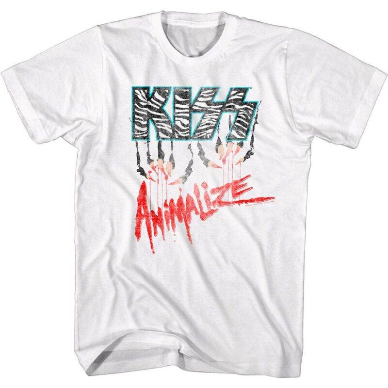 Kiss Animalize Claws Men’s T Shirt