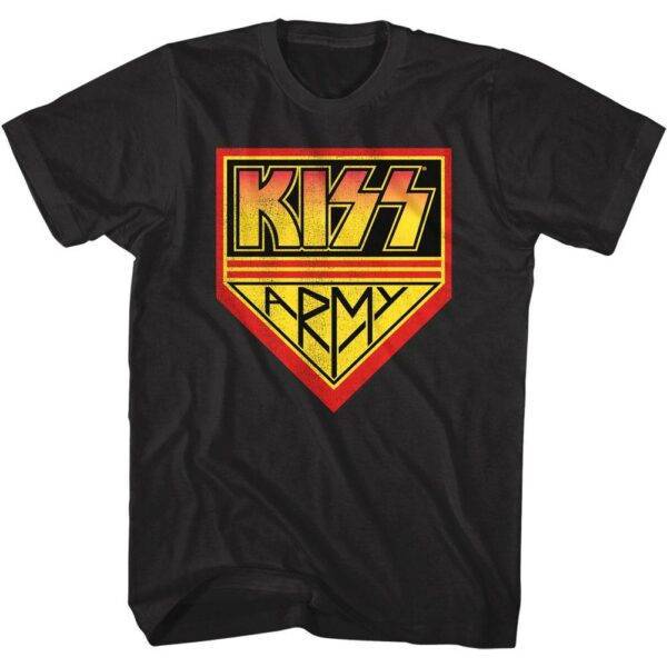 Kiss Army Fan Club Logo Men’s T Shirt