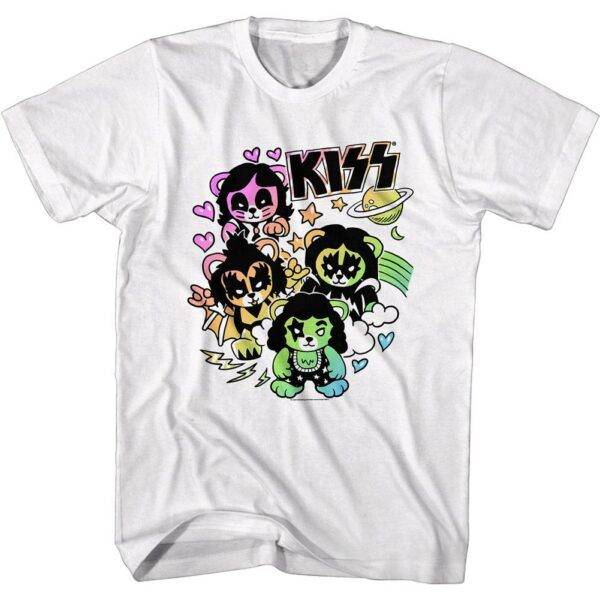 Kiss Cute Bears Men’s T Shirt