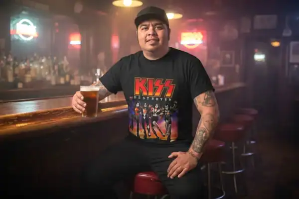 Kiss Destroyer Album Men’s T Shirt