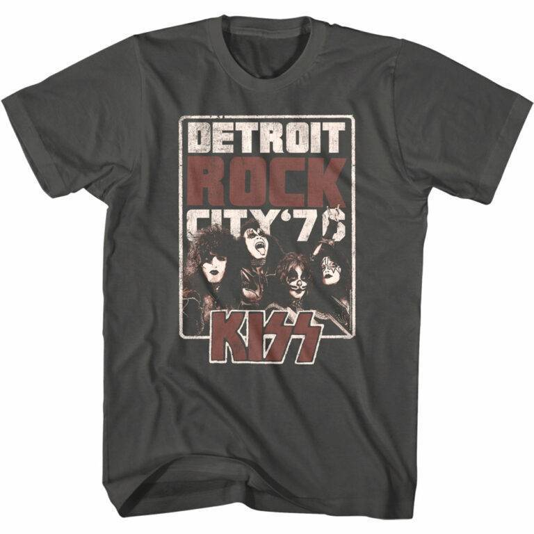 Kiss Detroit Rock City 76 Men’s T Shirt