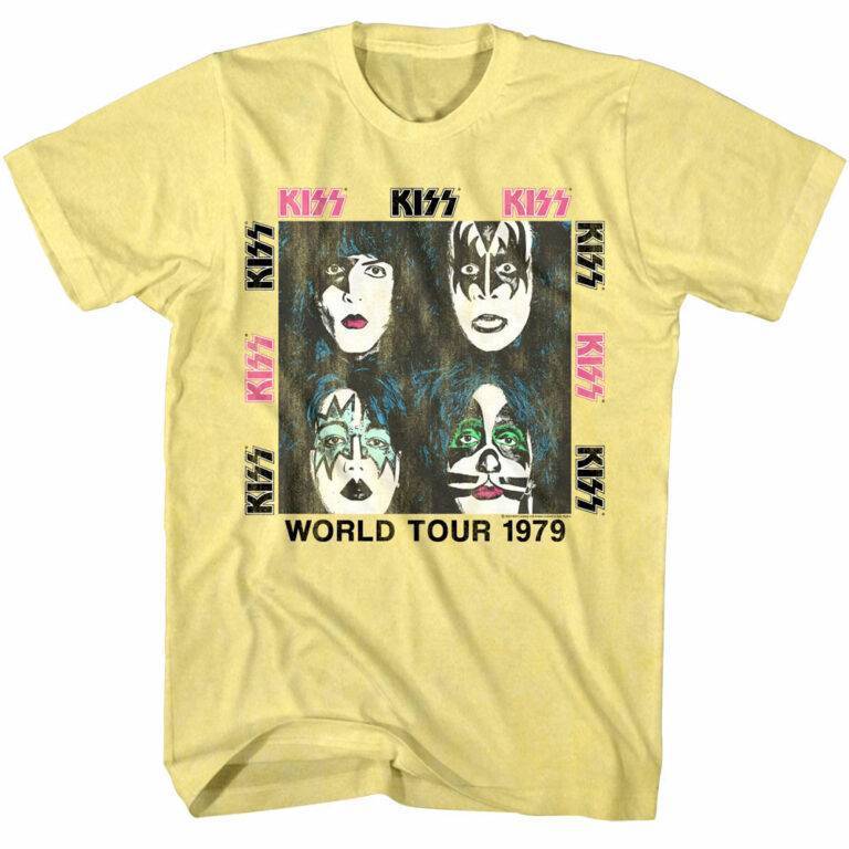 Kiss Dynasty World Tour 1979 Men’s T Shirt