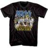 Kiss Live in Flames Men’s T Shirt