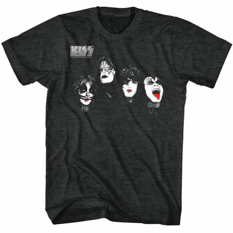 Kiss Faces Men’s T Shirt