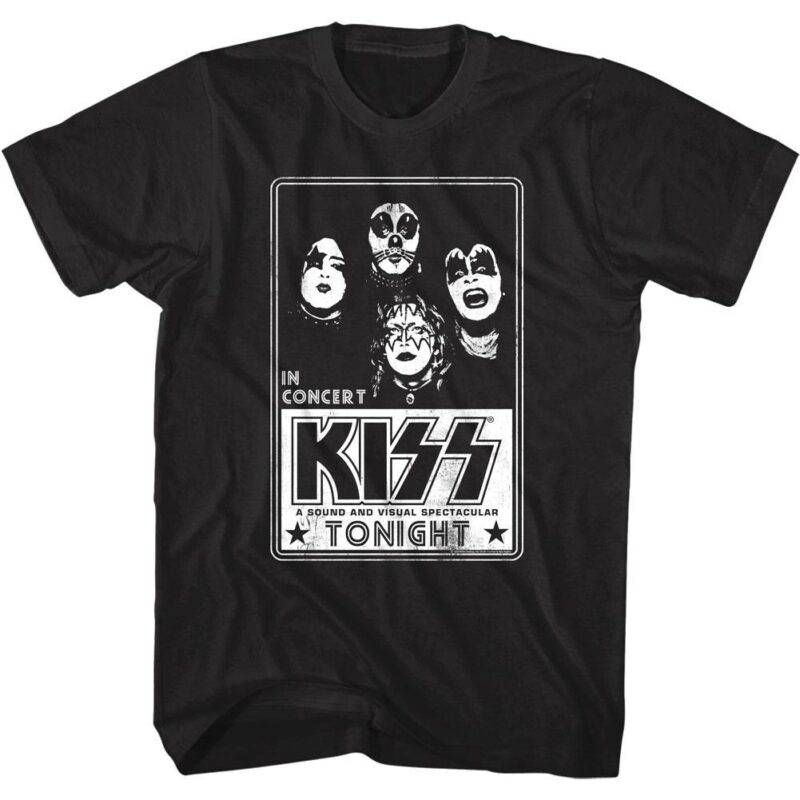 Kiss in Concert Tonight Men’s T Shirt