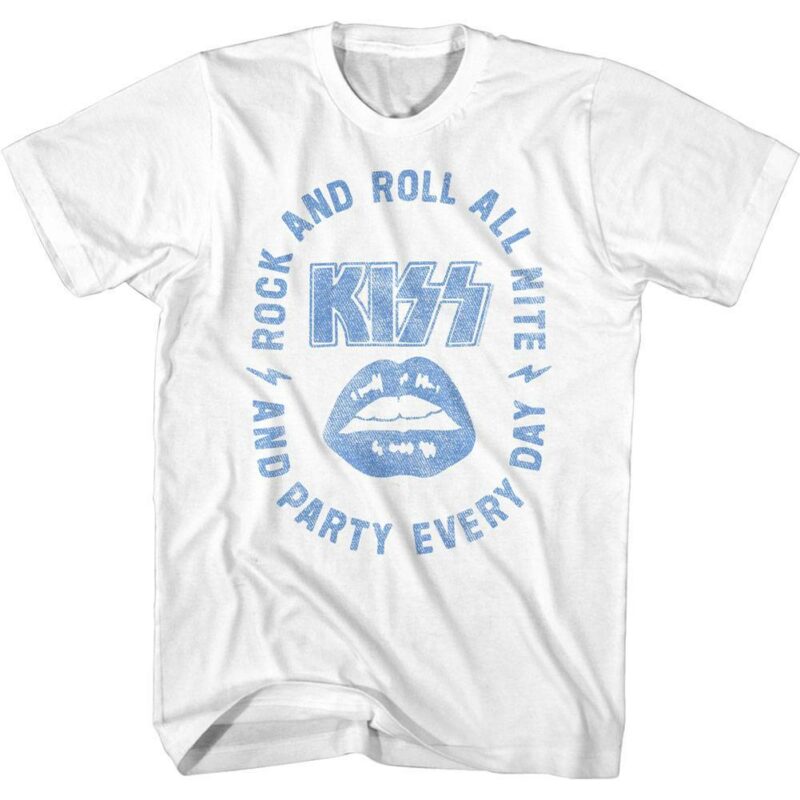 Kiss Rock n Roll All Nite Men’s T Shirt