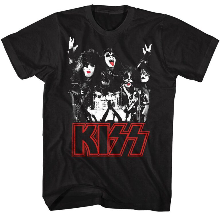 Kiss Gold Concert Men’s T Shirt