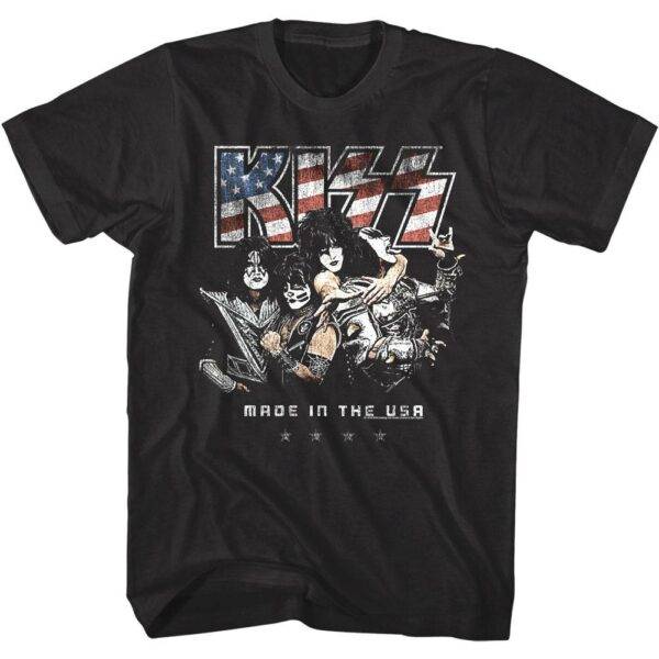 Kiss Made in the USA Men’s T Shirt