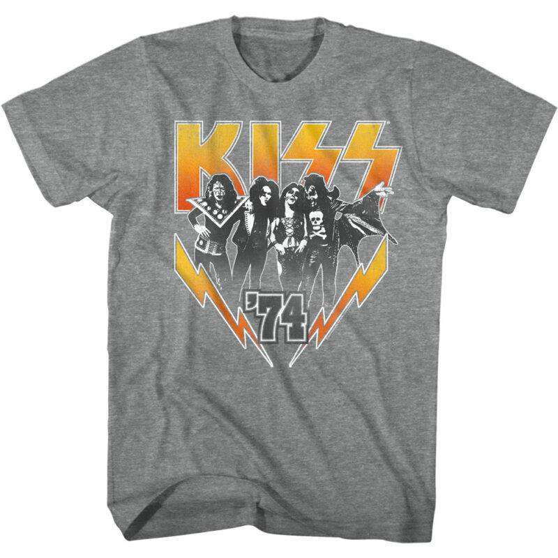 Kiss Studio Album 1974 Men’s T Shirt