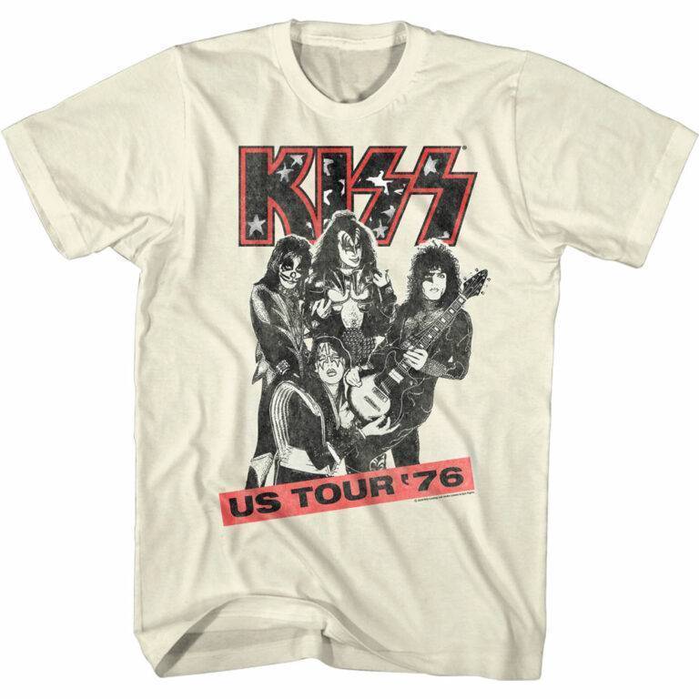 Kiss US Tour 76 Men’s T Shirt