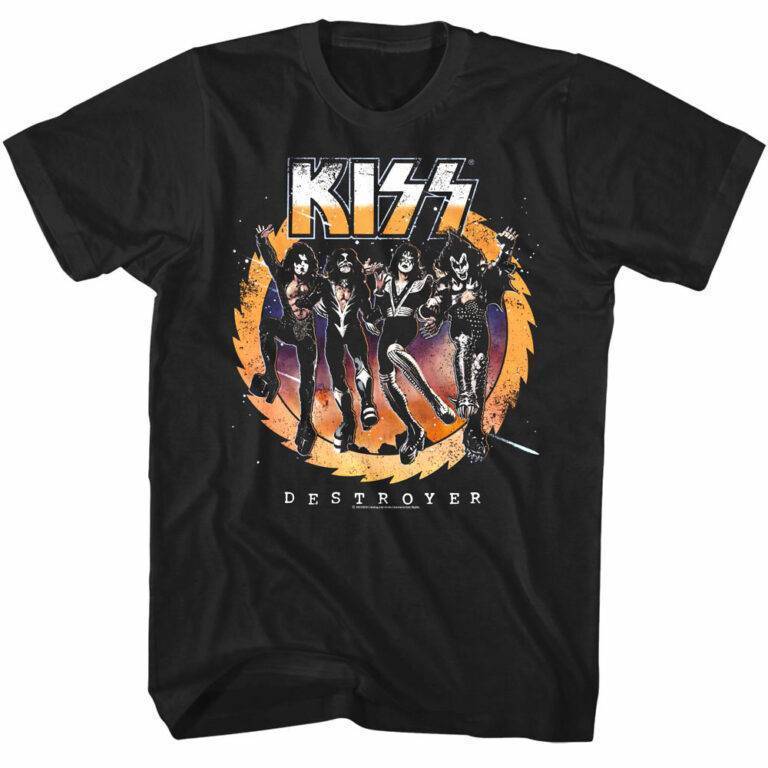 Kiss Destroyer Jumping Men’s T Shirt