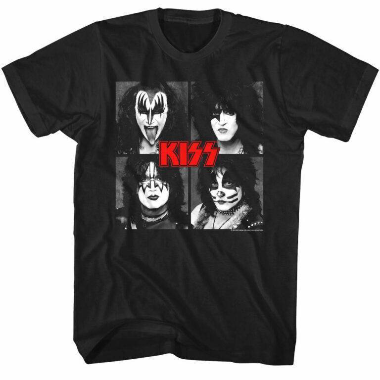 Kiss Yearbook Photos Men’s T Shirt