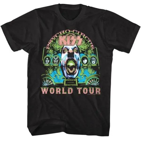 Kiss Psycho Circus World Tour Men’s T Shirt