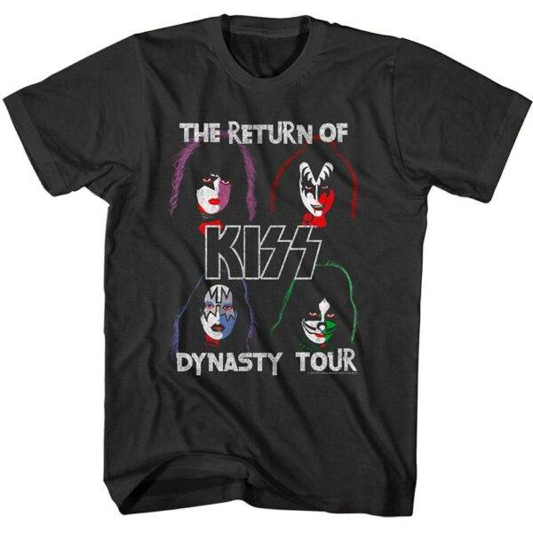 Kiss Return of the Dynasty Tour Men’s T Shirt