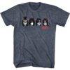 Kiss Faces in Boxes Men’s T Shirt