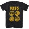 Kiss Band Faces Sketch Men’s T Shirt