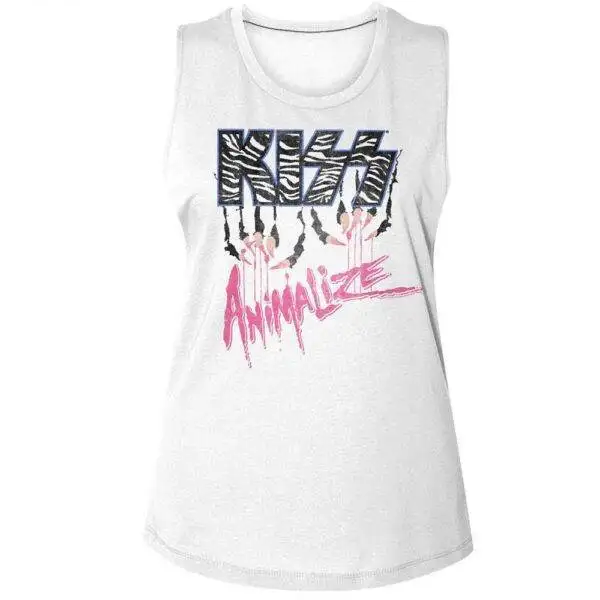 Kiss Animalize Pink Claws Women’s Tank