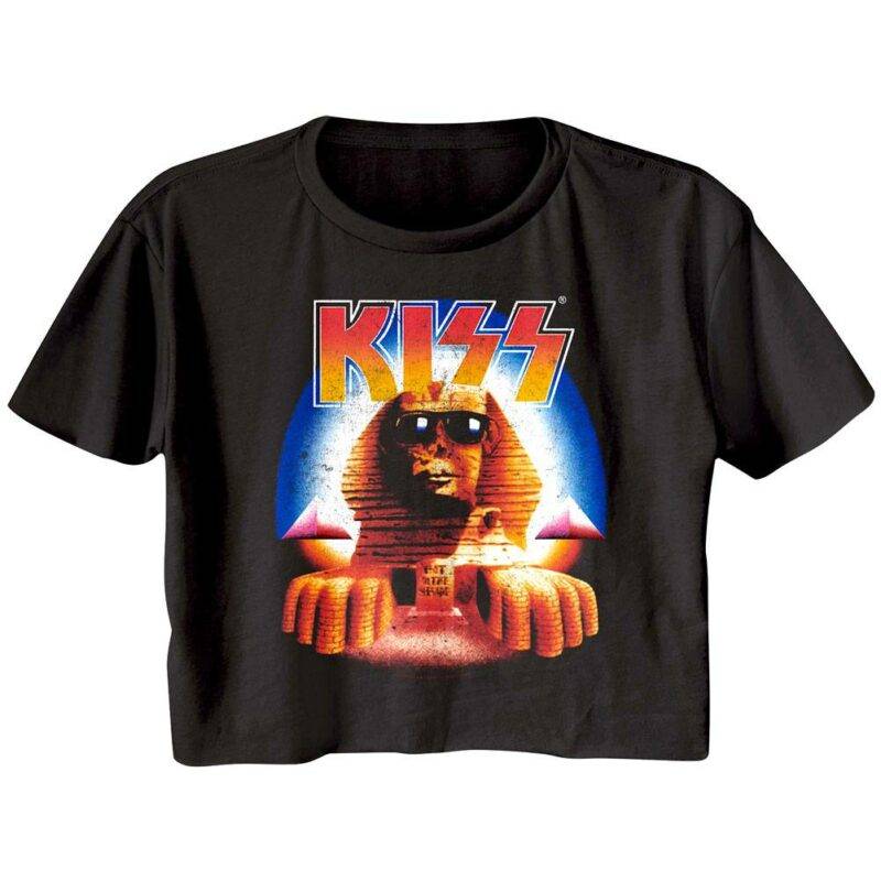 Kiss Hot in The Shade Sphinx Women’s Crop Top