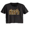 Kiss Vintage Stars Logo Women’s Crop Top