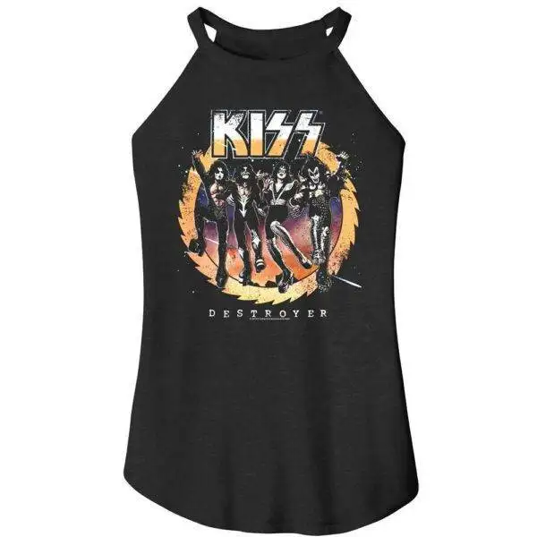 Kiss Destroyer Jumping Women’s Rocker Tank