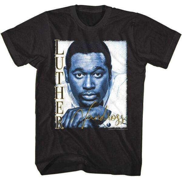 Luther Vandross Thoughtful Portrait T-Shirt