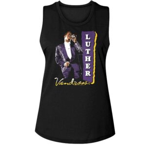 Luther Vandross Purple Suit Tank