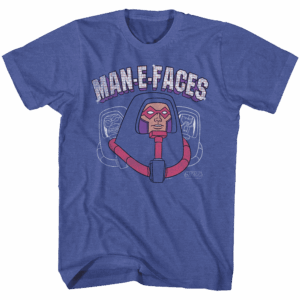 Masters of the Universe Man-E-Faces Head Men’s T Shirt