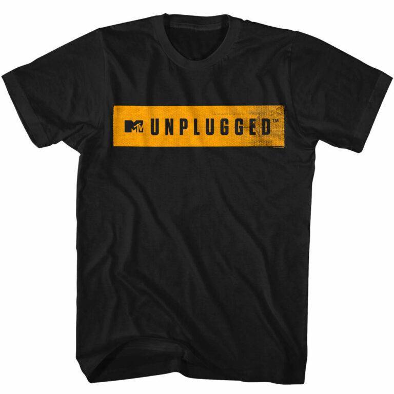 MTV Unplugged Duct Tape Logo Men’s T Shirt