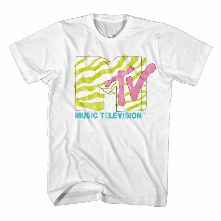 MTV Fashion Logo Men's T Shirt White