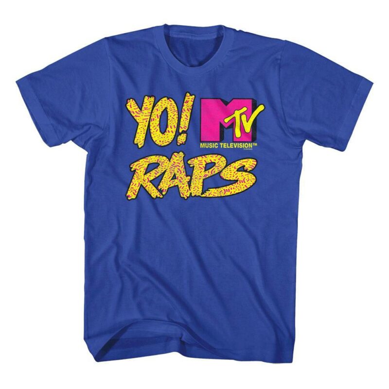 Yo MTV Raps 90’s Logo Men’s T Shirt