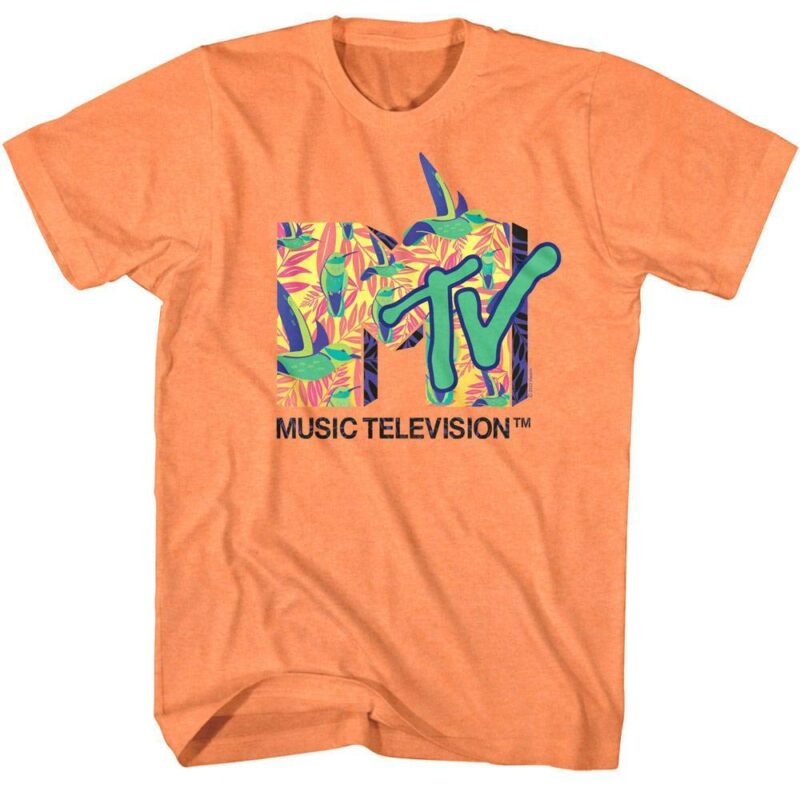 MTV Hummingbird Tree Logo Men’s T Shirt