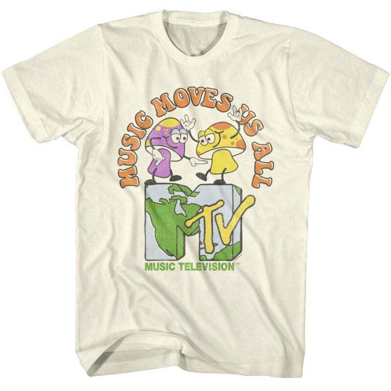 MTV Music Moves Us All Men’s T Shirt