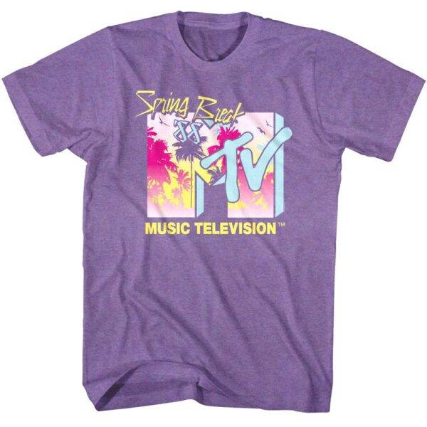 MTV Spring Break Sunset ’88 Men’s T Shirt