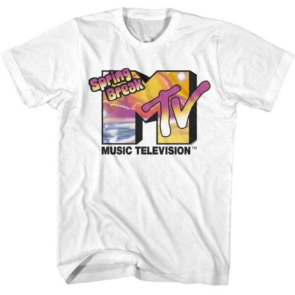 MTV Spring Break Airbrush Coast Men’s T Shirt