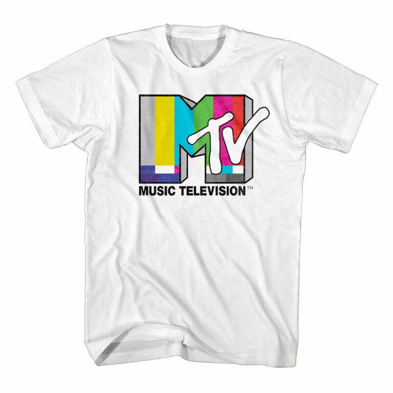 MTV Test Card Logo Men’s T Shirt