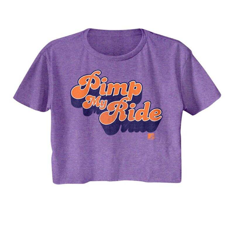 Pimp My Ride Funky Logo Women’s Crop Top