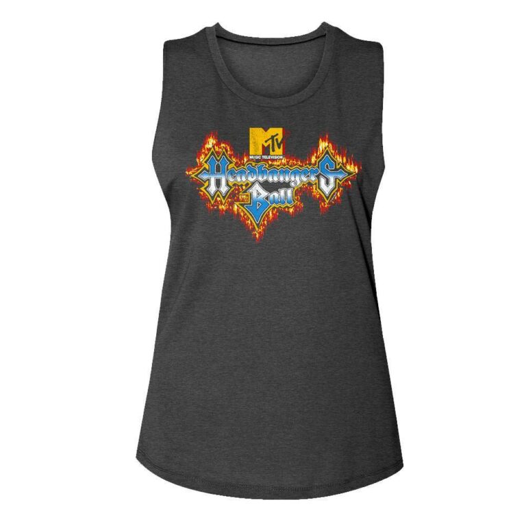 Headbangers Ball Fire Logo Women’s Tank