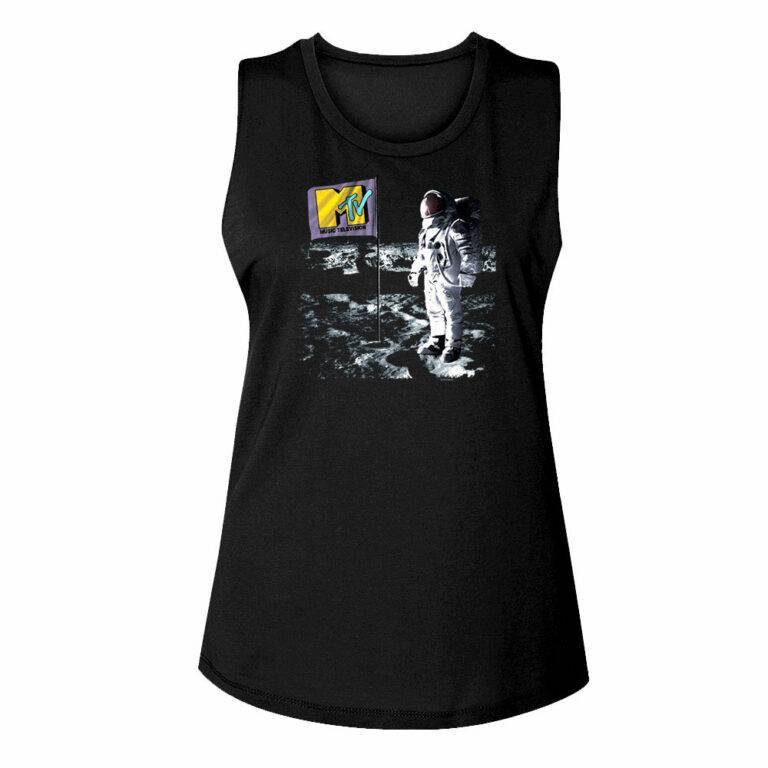 MTV Astronaut Flag on the Moon Women’s Tank