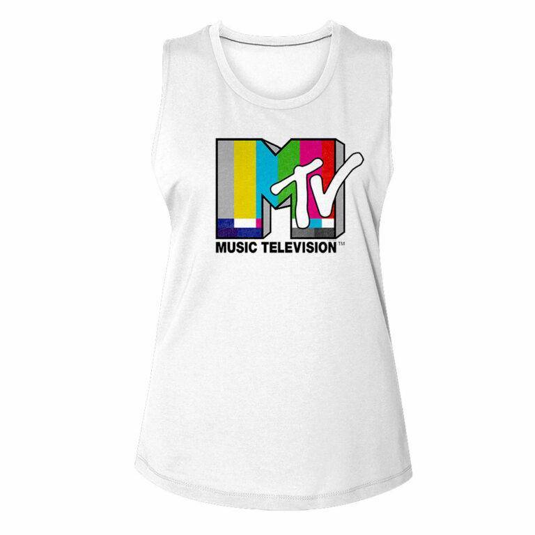 MTV Test Card Logo Women’s Tank