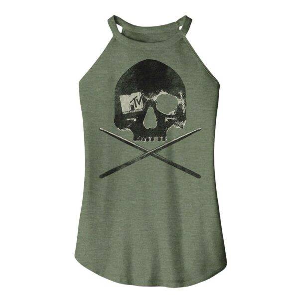 MTV Pirate Logo Women’s Rocker Tank Top