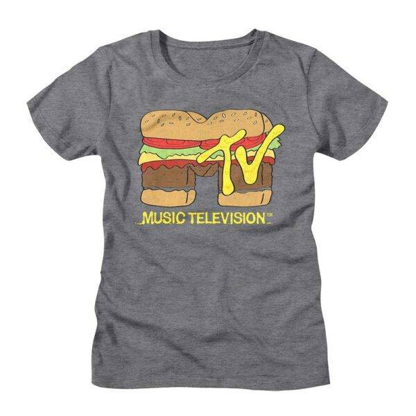 MTV Hamburger Logo Women’s T Shirt