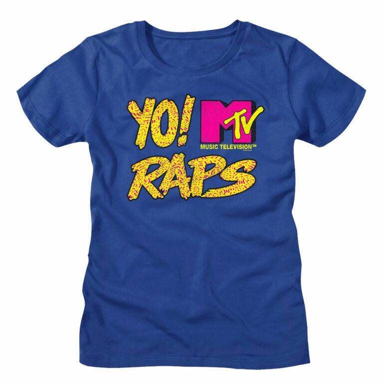 Yo MTV Raps Speech Bubble Logo Women’s T Shirt