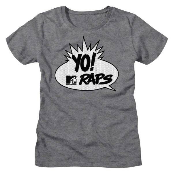 Yo MTV Raps Old School Logo Women’s T Shirt