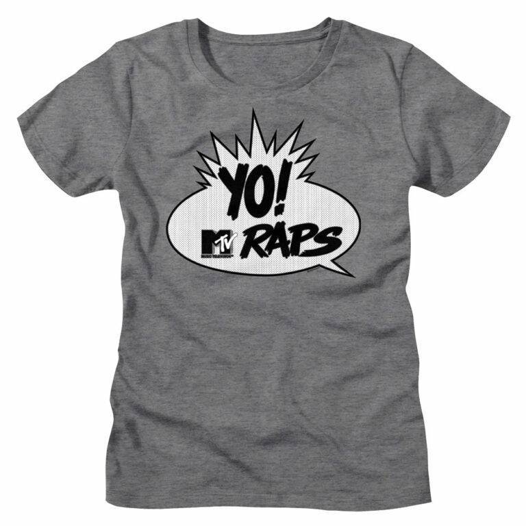 Yo MTV Raps Old School Logo Women’s T Shirt