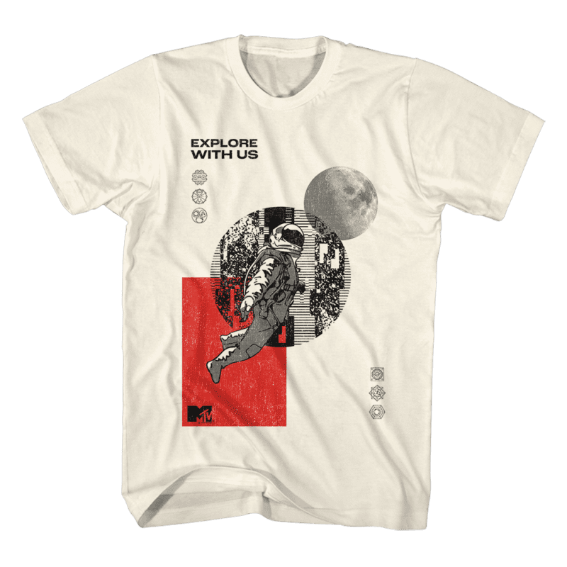 MTV Astronaut Explore With Us Men’s T Shirt