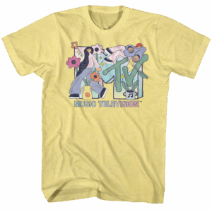 MTV Retro Cartoon Men’s T Shirt