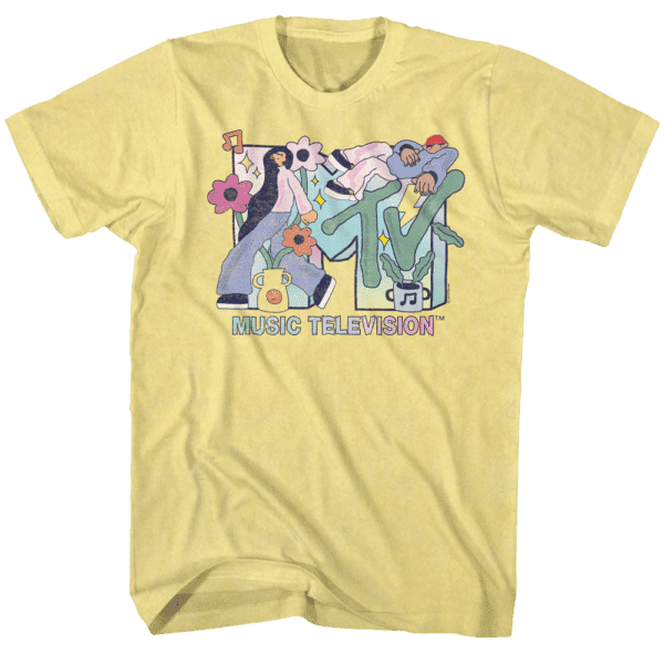 MTV Retro Cartoon Men’s T Shirt