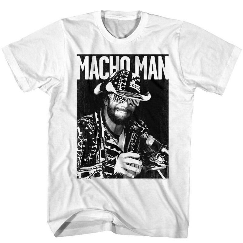 Macho Man Randy Portrait Men’s T Shirt